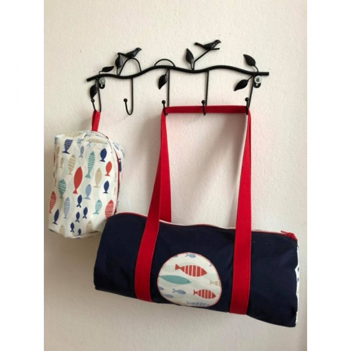 Sac Voyage Enfant + Trousse De Toilette Xl – Mon Petit Crabe à Trousse De Toilette Enfants