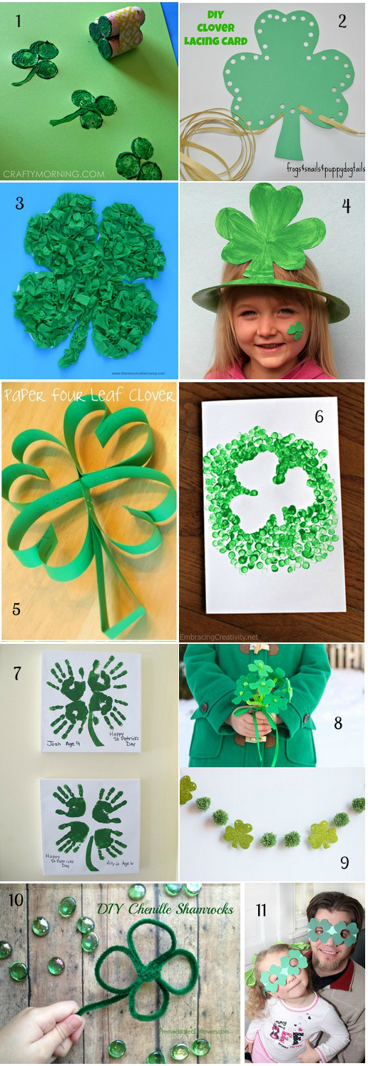 Saint Patrick: 27 Idées D'Activités Manuelles Pour Les concernant Trefle Papier Toilette