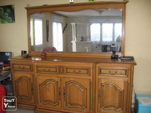 Salle A Manger Complète En Chene Massif État Neuf Mardeuil encequiconcerne Salle À Manger Chêne Massif