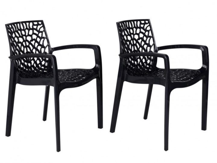 Salle À Manger De Jardin Diademe Table + 6 Fauteuils Gris serapportantà Salle A Manger De Jardin