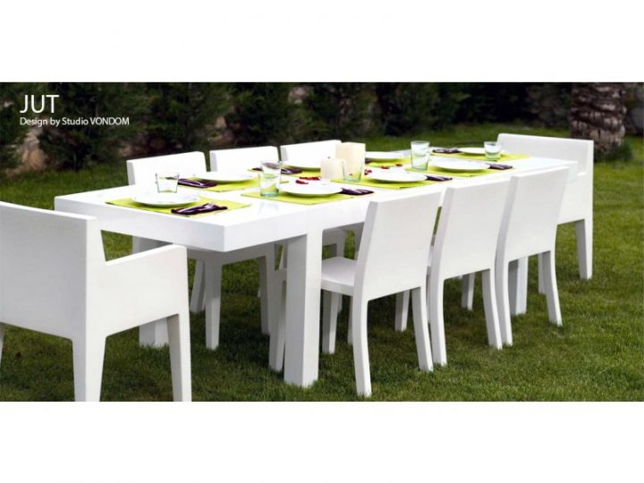 Salle À Manger De Jardin Jut, Design By Studio Vondom dedans Salle A Manger De Jardin