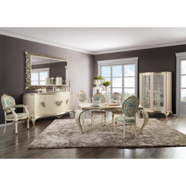 Salle À Manger De Luxe Venize + 1 Miroir Tv Intégrée encequiconcerne Miroir Salle A Manger