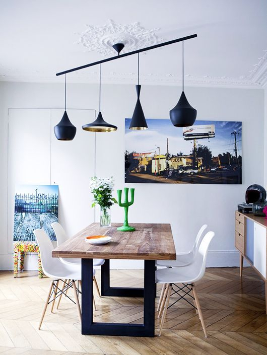 Salle À Manger – Des Idées Pour La Salle À Manger – Lili concernant Lustre Pour Salle À Manger