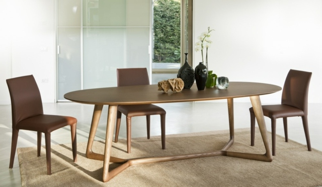 Salle À Manger Design: Modernité Et Convivialité dedans Table Salle À Manger 12 Personnes