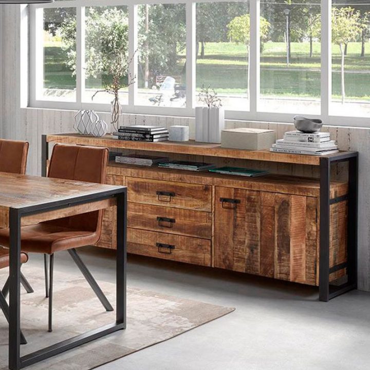 Salle À Manger En Bois Complète, Meubles Salle À Manger Bois tout Salle A Manger Complete But