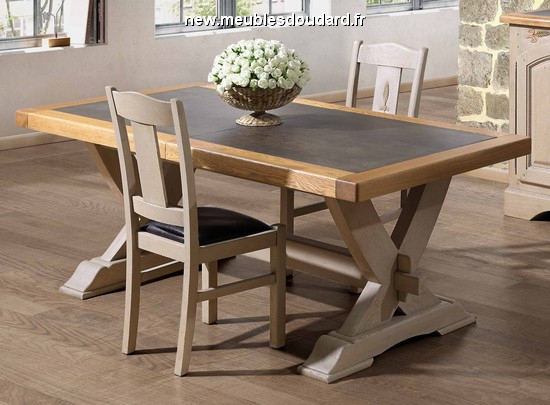 Salle À Manger En Chêne Blanchi Ardèche concernant Salle A Manger Chene Blanchi