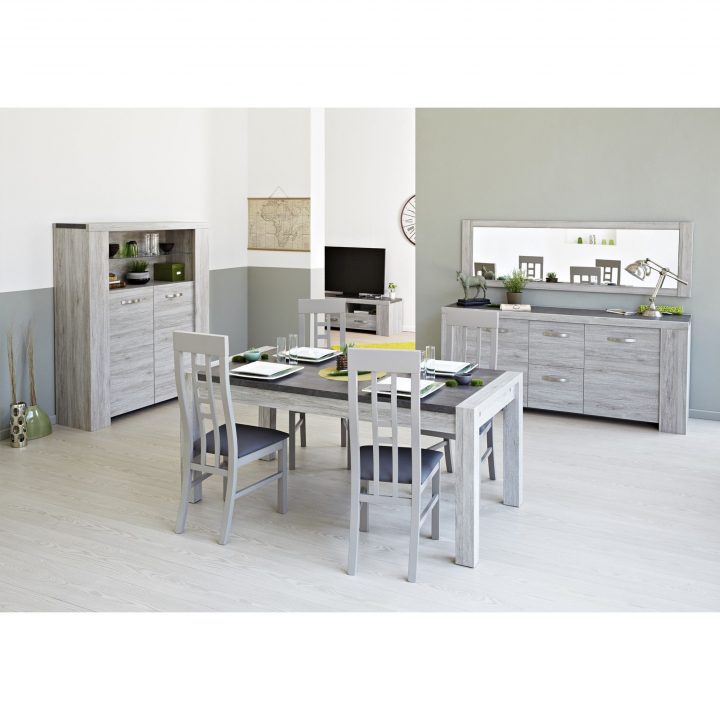 Salle À Manger – Enfilade 200 Cm Pas Cher – Comforium dedans Salle A Manger Complete Pas Cher