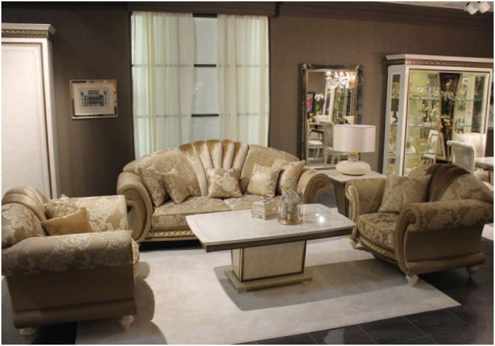 Salle À Manger Italienne Fantasia Lux – Market Super tout Salle A Manger Italienne