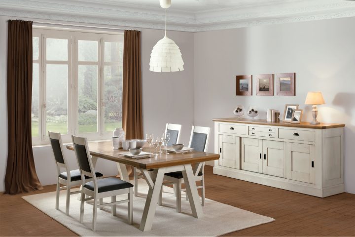 Salle-A-Manger-Romance-Ateliers-De-Langres-Meubles-Gibaud à Salle A Manger Campagne Chic