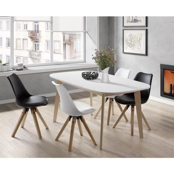 Salle A Manger Scandinave Pas Cher – Infini Photo avec Table Pliante Salle À Manger