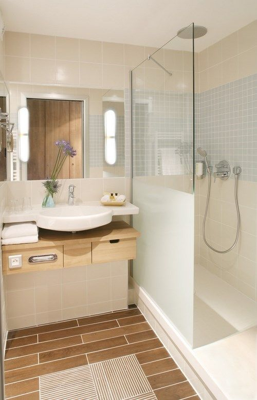 Salle De Bains En 2019 | Salle De Bains Neutre, Petite concernant Déboucher Douche Italienne