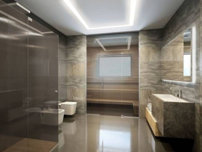 #Salledebain En 2020 | Salle De Bains Moderne, Design De dedans Déboucher Douche Italienne