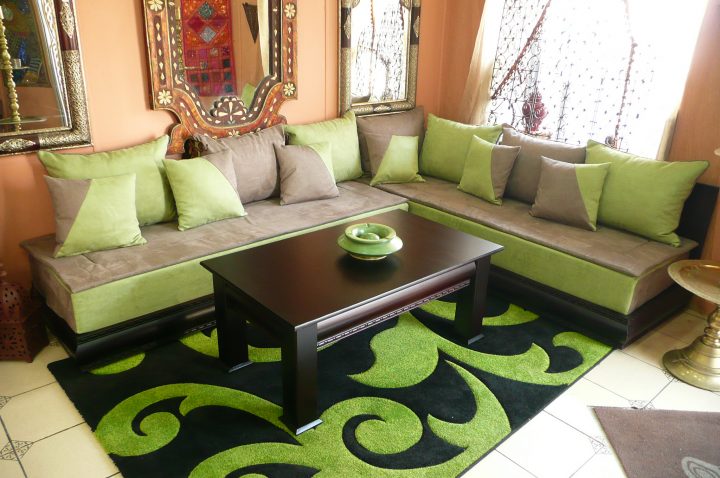 Salon Marocain (L) 3M Sur 4M | Ameublement Marrakech intérieur Rideaux Casa Salon Marocain (L) 3M Sur 4M | Ameublement Marrakech intérieur Rideaux Casa