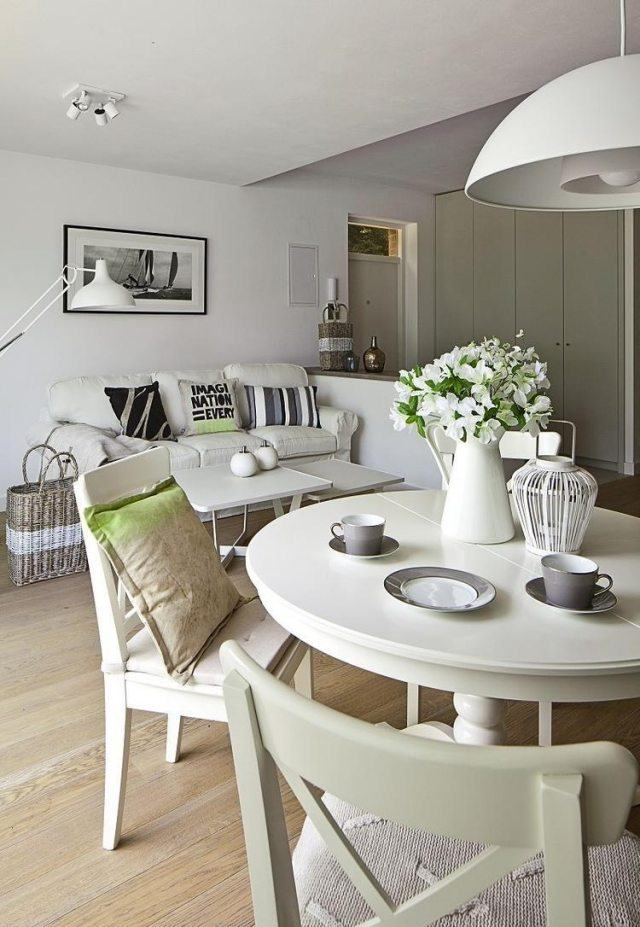 Salon Salle À Manger 2 En 1– Déco Pour Les Espaces Ouverts concernant Rideaux Pour Salle A Manger Salon