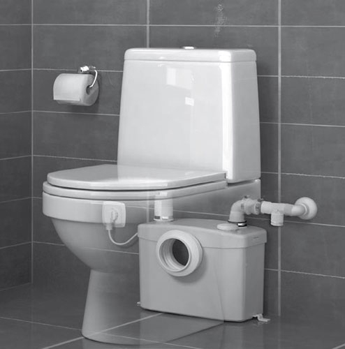 Sanibroyeur, De Oplossing De Oplossing Voor Elke Afvoer à Toilette Sanibroyeur