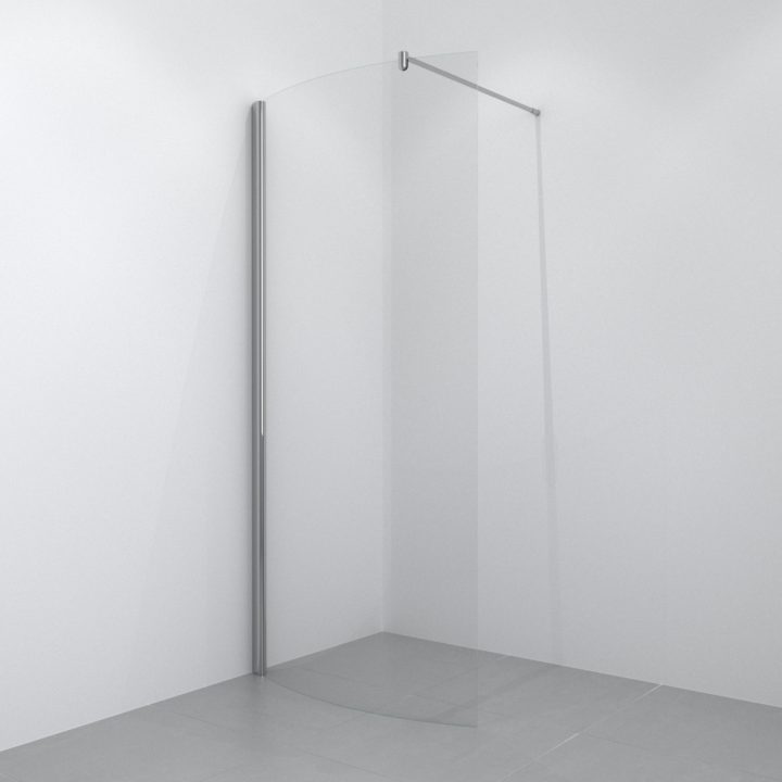 Saniclass Amsterdam Douche À L'Italienne 90X200Cm Profil encequiconcerne Vitre De Douche Italienne