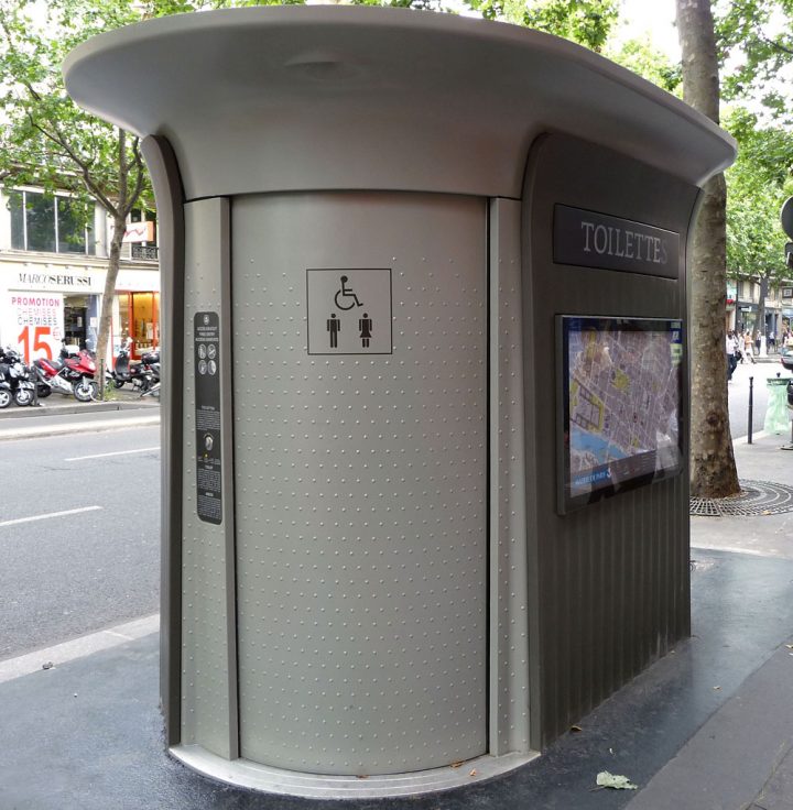 Sanisette – Wikipedia serapportantà Toilette Publique Paris