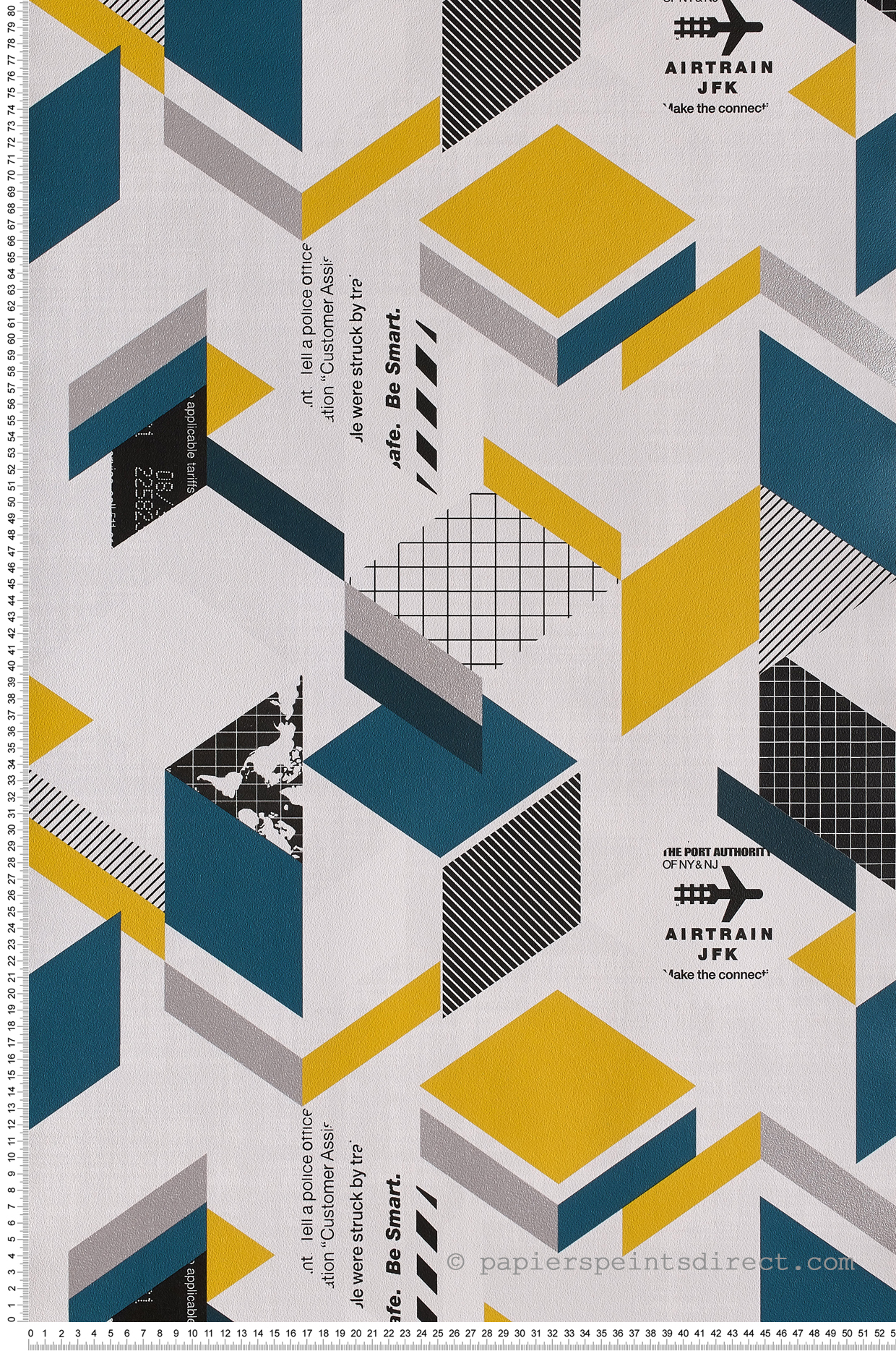 Scandinave Rideau Jaune Moutarde Et Bleu Canard avec Rideau Scandinave Jaune