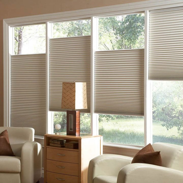 Select Double Cell Blackout Shades | Habillage Fenetre intérieur Rideaux Baie Vitree 3 Metres