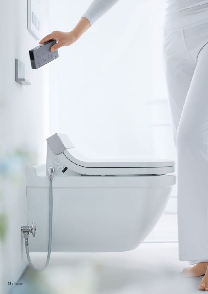 Sensowash Starck: High-Tech Shower Toilet By Duravit concernant Toilette Starck