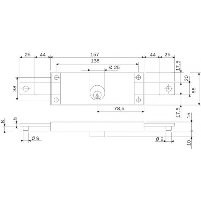Serrure À Tringles Pour Porte De Garage Et Rideau pour Rideau Metallique Garage Prix Serrure À Tringles Pour Porte De Garage Et Rideau pour Rideau Metallique Garage Prix