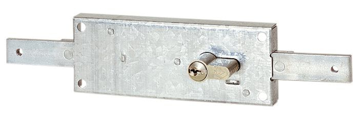 Serrure En Applique Rideau Métallique 2Pts À Profil Européen encequiconcerne Serrure Rideau Métallique