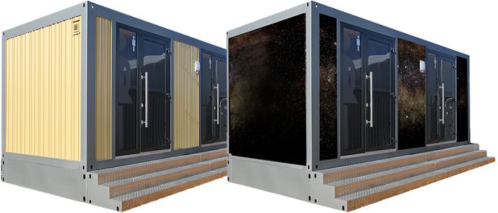 Service De Toilettes | Haldimann Ag intérieur Toilettes Mobiles Prix