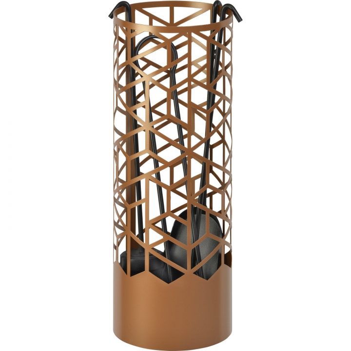 Serviteur Acier Cuivre Dixneuf 002.10575M12, 4 Accessoires à Accessoires Cheminée Leroy Merlin