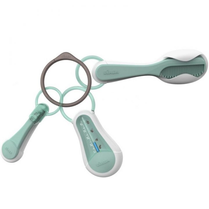 Set Accessoires De Toilette Bébé 3 Pièces Poudré Bleu avec Set De Toilette Bébé Set Accessoires De Toilette Bébé 3 Pièces Poudré Bleu avec Set De Toilette Bébé