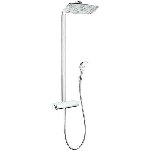Showerpipe Raindance Select 360 Chr/Bl – Robinetterie intérieur Colonne De Douche Hansgrohe Raindance