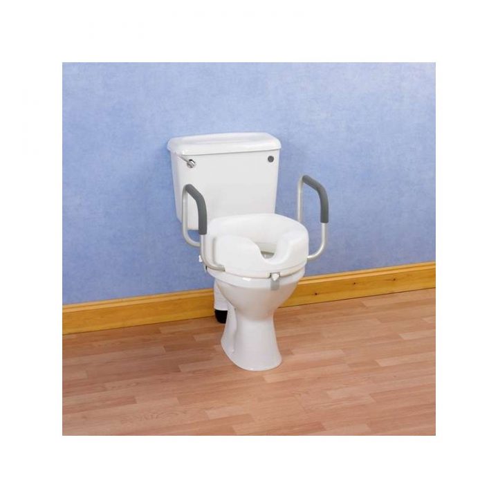 Siège De Toilette Avec Accoudoirs concernant Siege Toilette Pour Handicapé