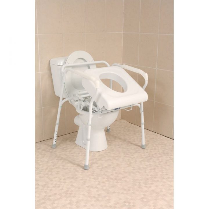 Siège Releveur De Toilettes Pour Se Lever S'Asseoir En pour Toilette Au Lit En Technique