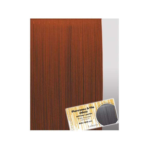 Soleil D'Ocre – Rideau À Fils Lahore Chocolat 60X120 Cm serapportantà Rideaux 60X120 Soleil D'Ocre – Rideau À Fils Lahore Chocolat 60X120 Cm serapportantà Rideaux 60X120
