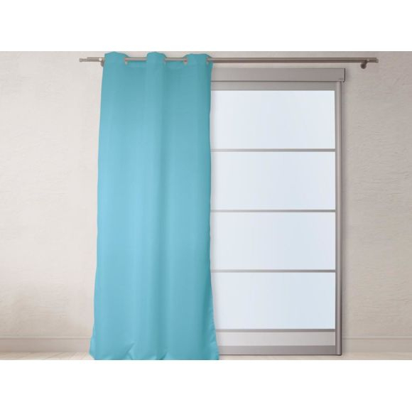 Soleil D'Ocre – Rideau Uni À Oeillets 140X180 Cm Alix dedans Rideau Occultant 140X180