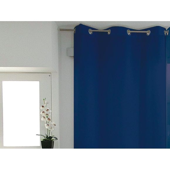 Soleil D'Ocre – Rideau Uni À Oeillets 140X180 Cm Alix tout Rideau Occultant 140X180