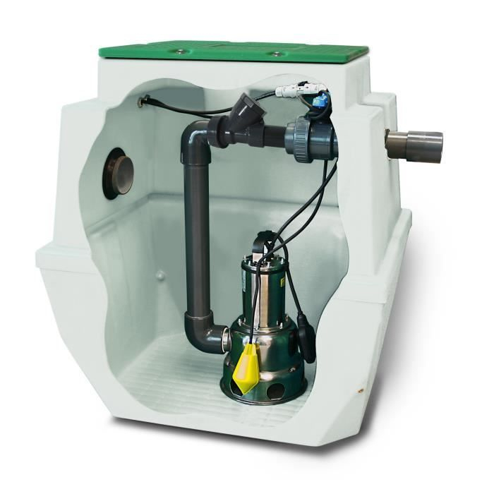 Station De Relevage, Simple Pompe, Eaux Chargées, Hauteur intérieur Pompe De Relevage Toilette