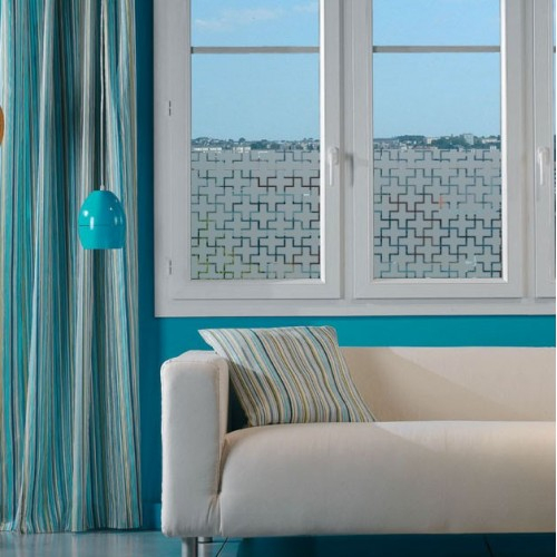 Sticker Occultant Pour Baie Vitrée – Depoli-Design intérieur Stickers Salle A Manger