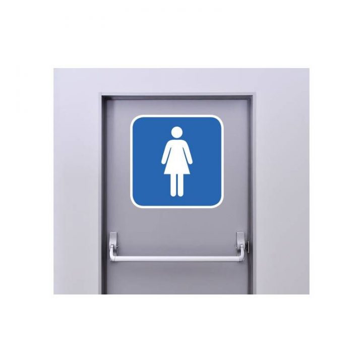 Sticker Panneau Signalisation Toilette Pour Femme encequiconcerne Panneau Toilette