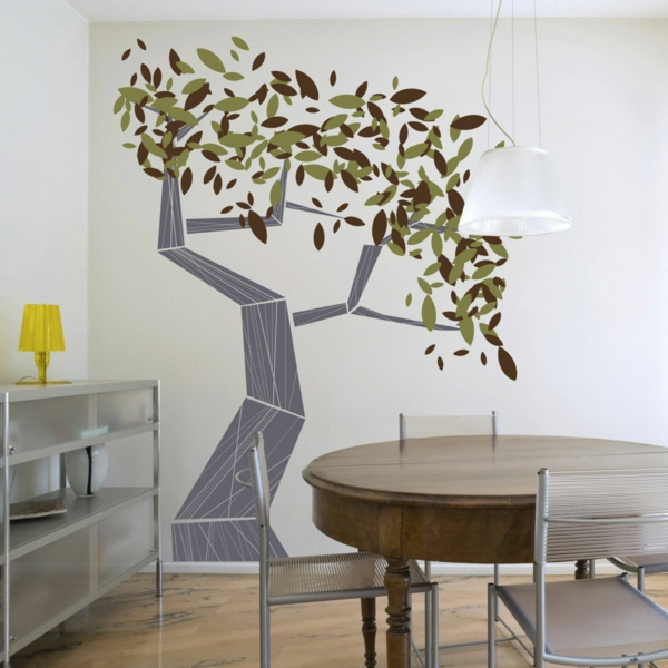 Stickers Chambre Adulte – Lesquels Choisir? – Archzine.fr concernant Stickers Salle A Manger