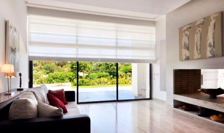 Store Baie Vitrée: Que Choisir pour Rideau Porte Coulissante