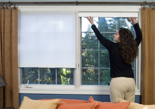 Store Easytouch Cellular pour Rideau Fenetre Coulissante