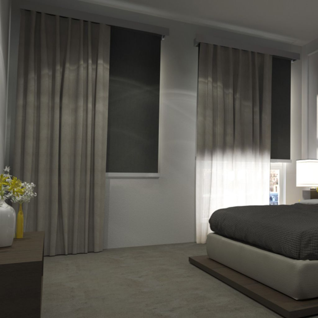 Store Interieur Enrouleur Occultant Sur Mesure serapportantà Rideaux Obscurité Totale