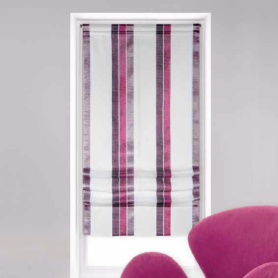 Store Voilage Bateau (60 Cm) Moderny Mauve – Rideau avec Rideau Mauve Store Voilage Bateau (60 Cm) Moderny Mauve – Rideau avec Rideau Mauve