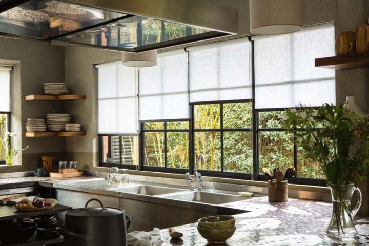 Stores Enrouleurs Pour Cuisine | Store Fenetre, Stores intérieur Rideaux Venitiens