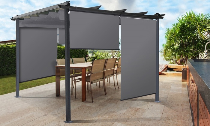 Stores Extérieurs Universels | Groupon dedans Rideau Tonnelle