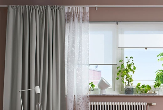 Stores & Rideaux – Ikea destiné Rideaux Ikea Voilage
