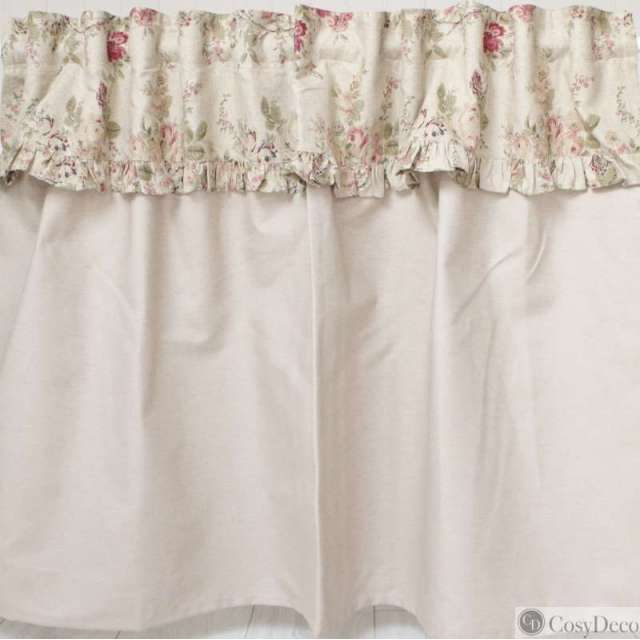 Superbe Rideau Sous-Évier Tissu Fleuri Style Anglais avec Rideaux Sous Plan De Travail Superbe Rideau Sous-Évier Tissu Fleuri Style Anglais avec Rideaux Sous Plan De Travail