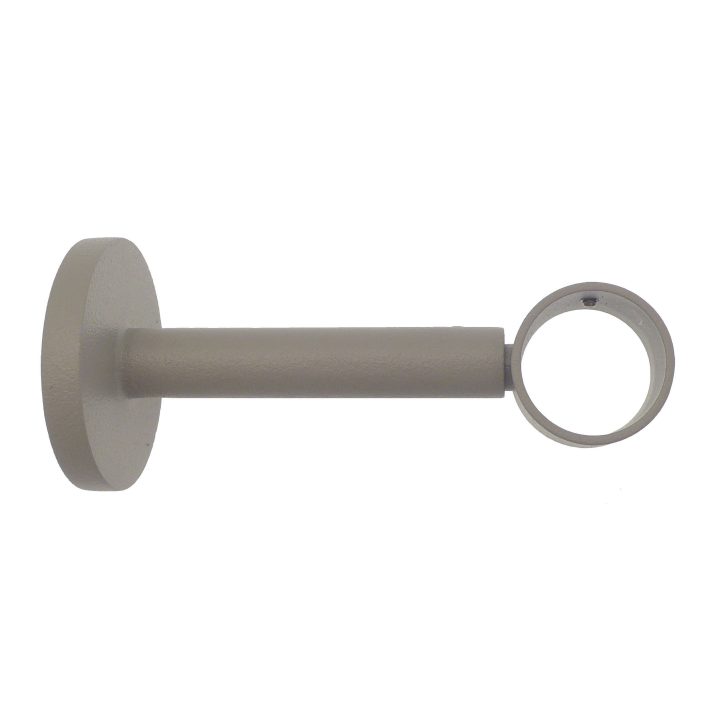 Support Extensible Tringle À Rideau Cosy, 28 Mm Gris dedans Support Tringle Rideau Extensible