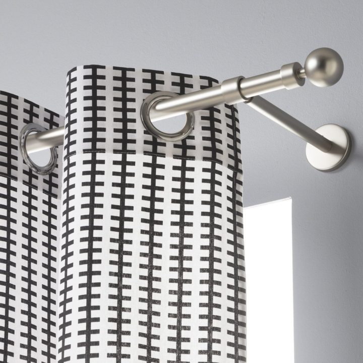 Support Extensible Tringle À Rideau Design, 20 Mm Nickel serapportantà Tringle De Rideau Extensible Support Extensible Tringle À Rideau Design, 20 Mm Nickel serapportantà Tringle De Rideau Extensible