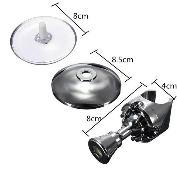 Support Mural À Puissante Ventouse Sans Perçage Pour Douchette tout Fixation Pommeau Douche Sans Percer